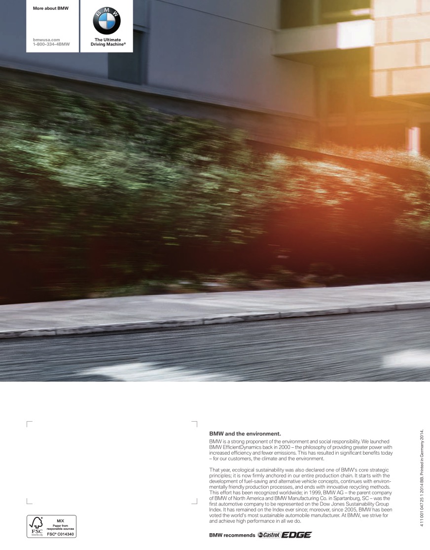 2015 BMW X1 Brochure Page 60